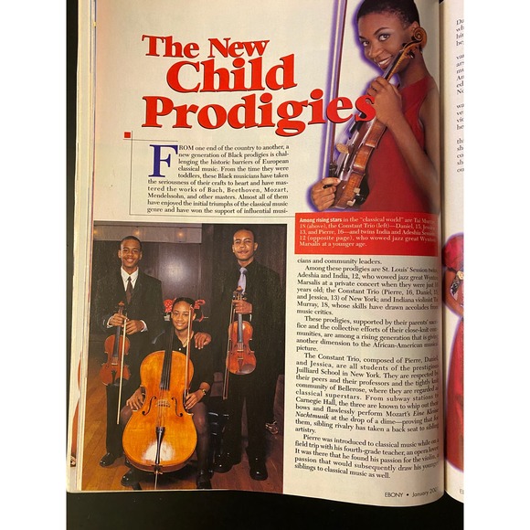 Ebony Magazine, January 2001, Swimsuit Issue, "CEO$ of Hip Hop," Cover Story - Picture 9 of 12